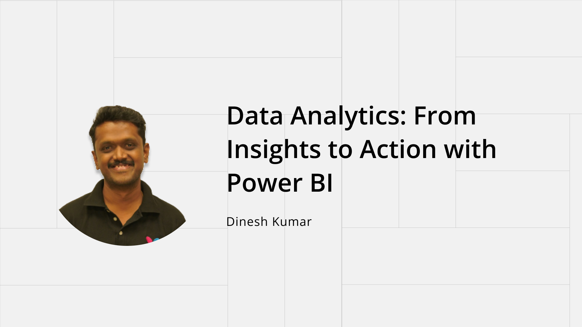 Poster for Data Analytics: From Insights to Action