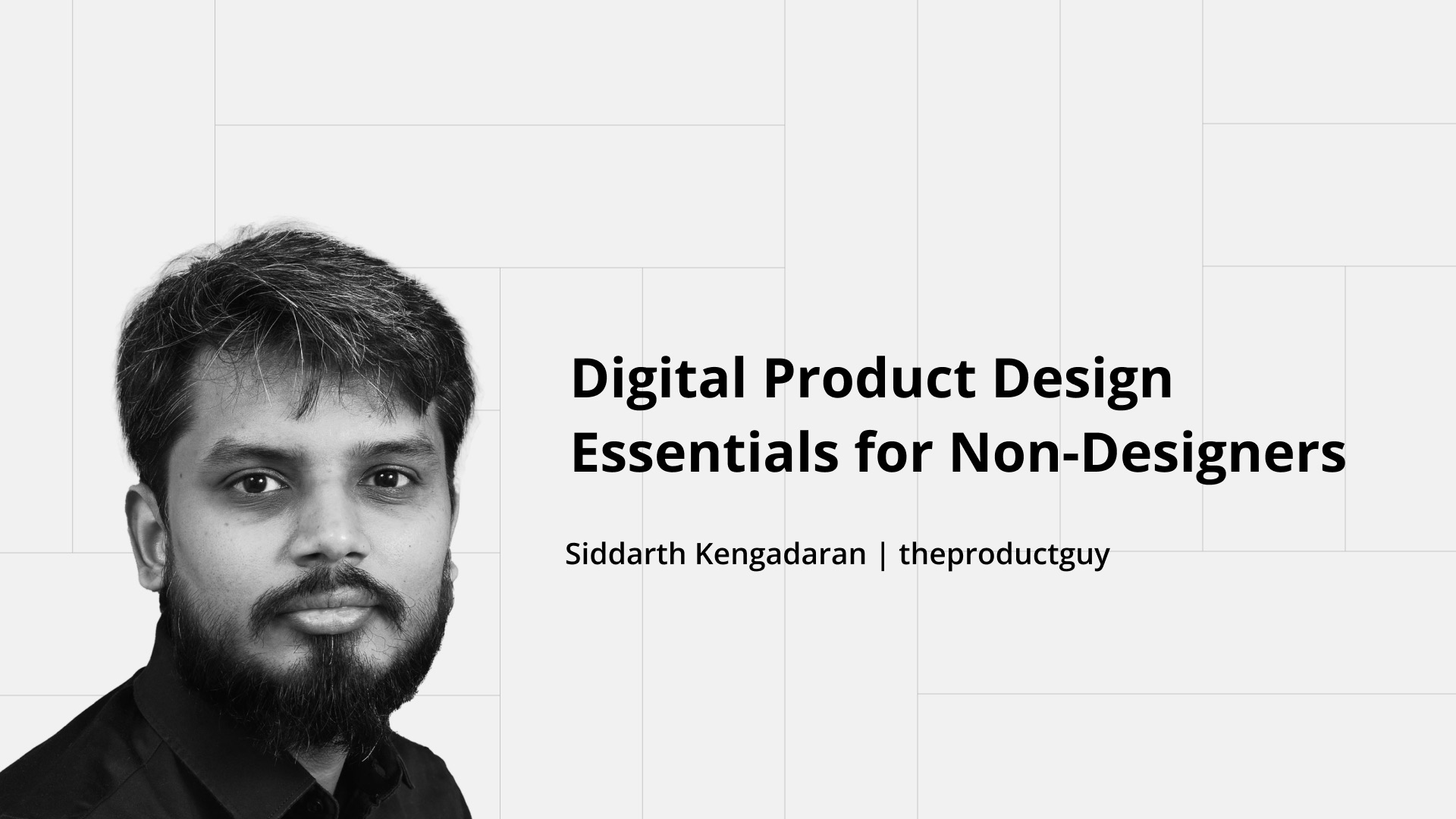 Poster for Digital Product Design Essentials for Non-Designers