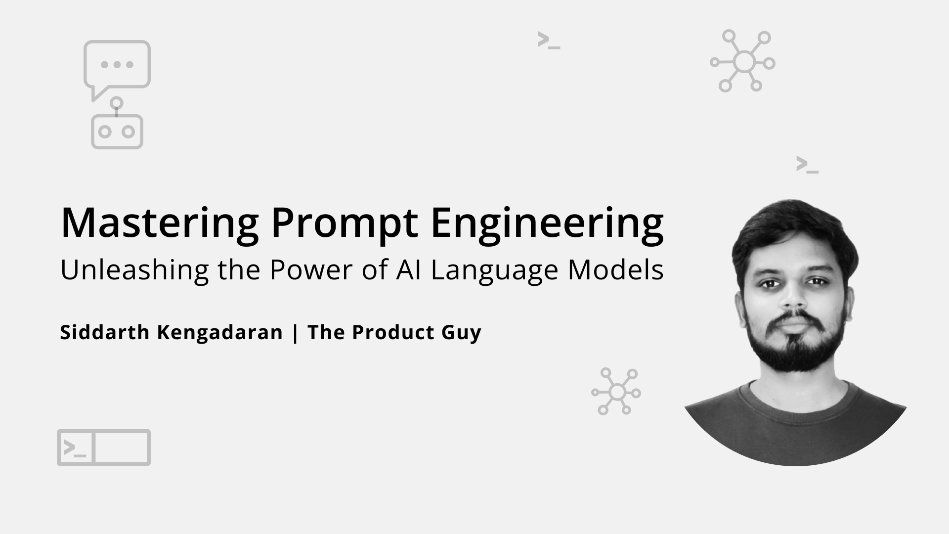 Poster for Mastering Prompt Engineering